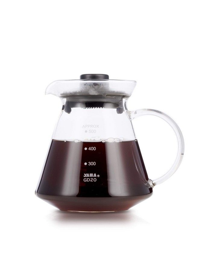 Yama Glass Universal Pour Over Coffee And Tea Decanter 20 Oz - Image 1