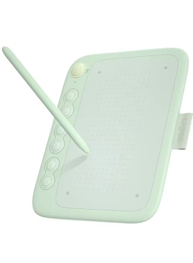 Ugee Q6 Graphic Tablet Drawing Tablet Digital Drawing Board Writing Pad for Children Kids Support Android PC Mac