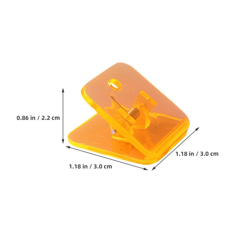 20 Pieces Multi Color Small Medium Paper Clips For Office Documents Photos Party - Image 3