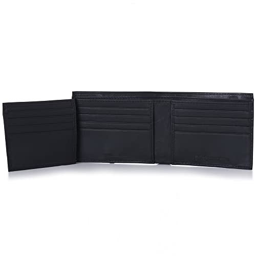 Alpine Swiss Mens Wallet Trifold Bifold Billfolds to choose from Genuine Leather Comes in Gift Bag - Image 5
