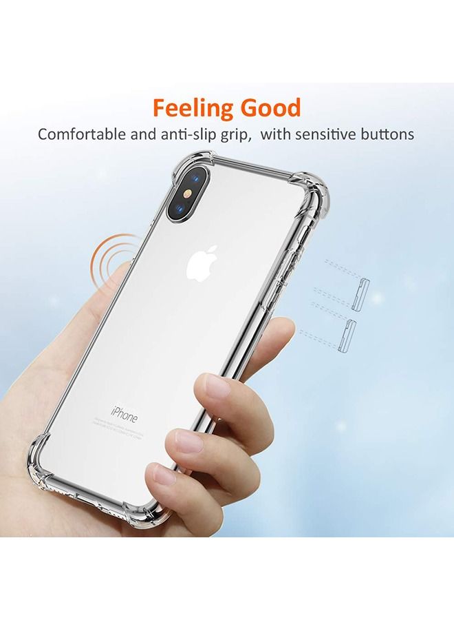 Anti-Knock Case Cover For Apple iPhone Xs Max Clear - Image 4