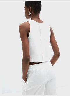 MANGO Strap Crop Top  - Image 2