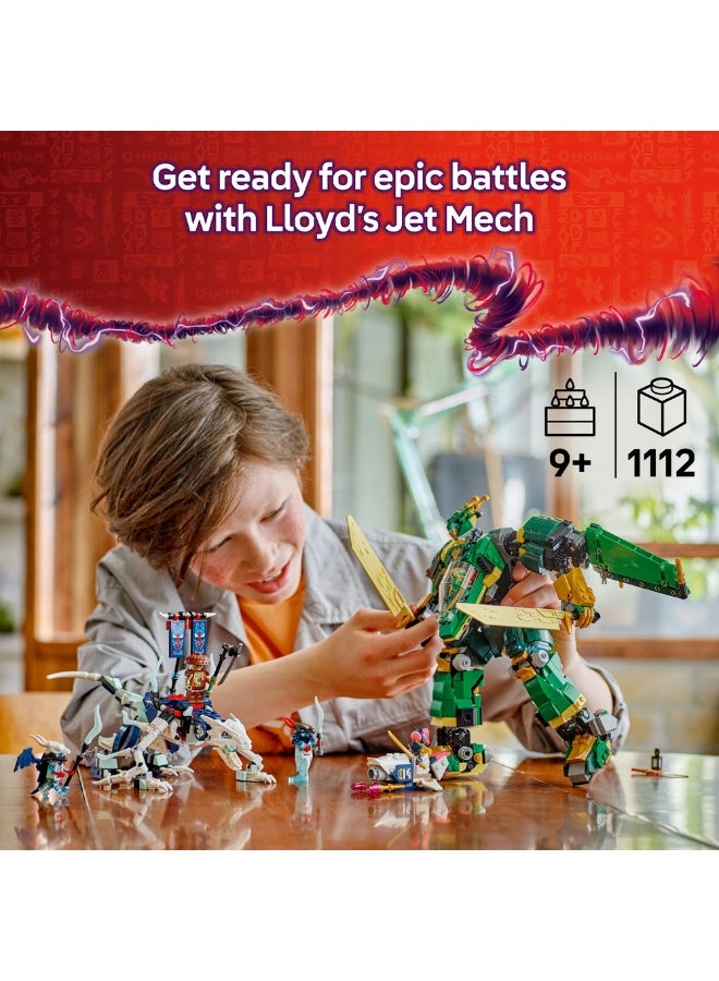 LEGO Ninjago Lloyd’S Jet Mech 71845 (1112) Pieces  - Image 3