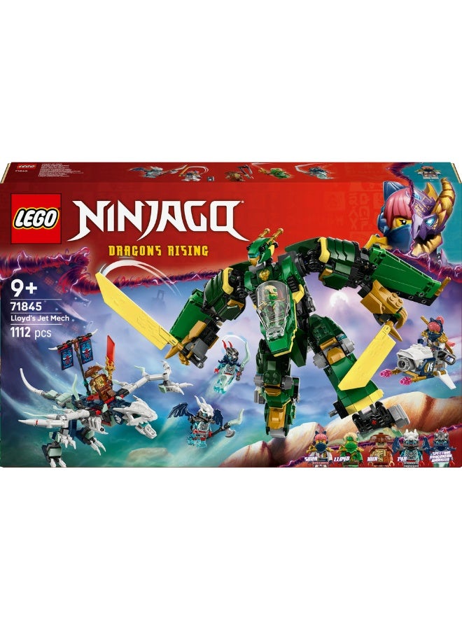 LEGO Ninjago Lloyd’S Jet Mech 71845 (1112) Pieces  - Image 2