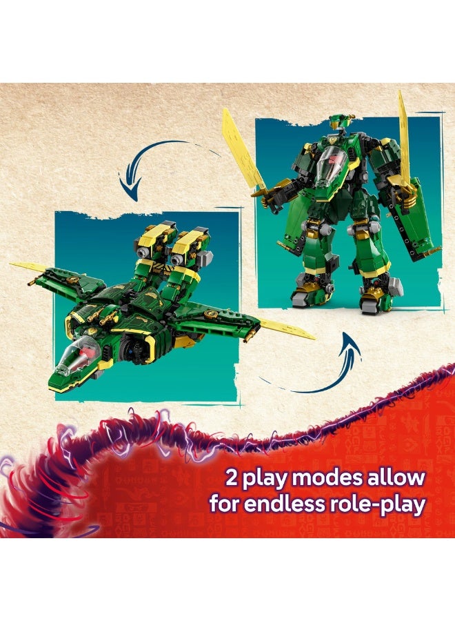 LEGO Ninjago Lloyd’S Jet Mech 71845 (1112) Pieces  - Image 4