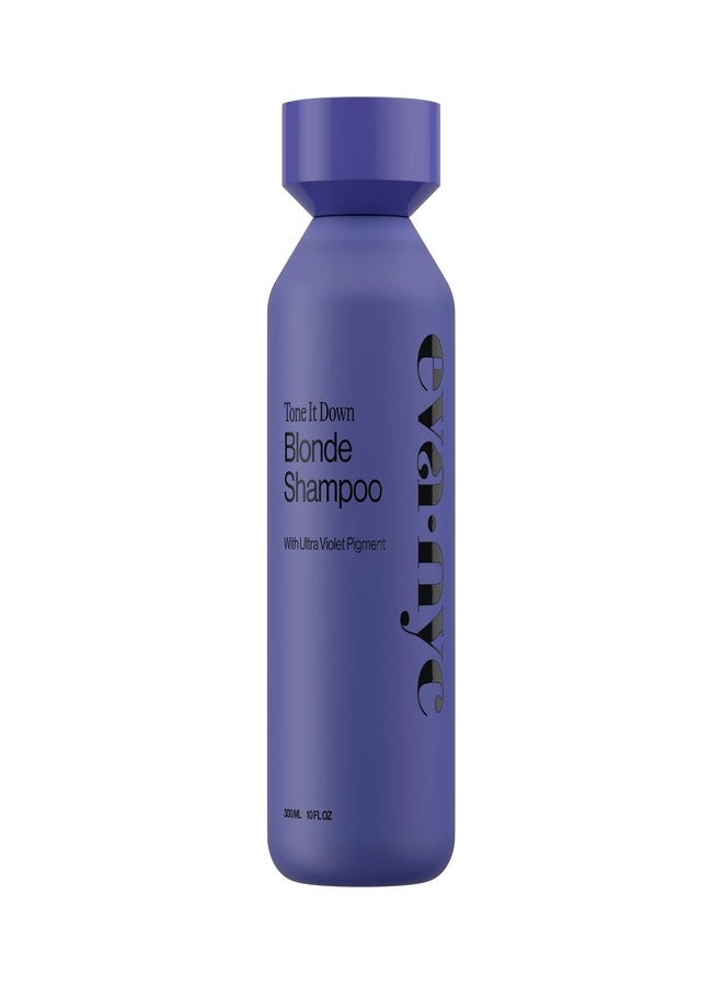 Eva NYC Purple Shampoo for Toning Blonde Hair - Gentle Formula for Blonde, Gray + Lightened Hair - Adds Shine + Softens - Anti-Brass Formula for Salon Fresh Results - Ginger Rose Scent - 10 fl oz - Image 1