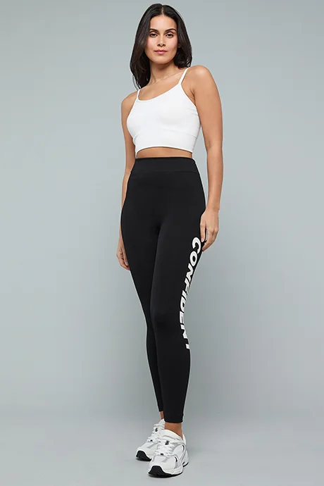 أر أند بي Printed Leggings with Elastic Waist