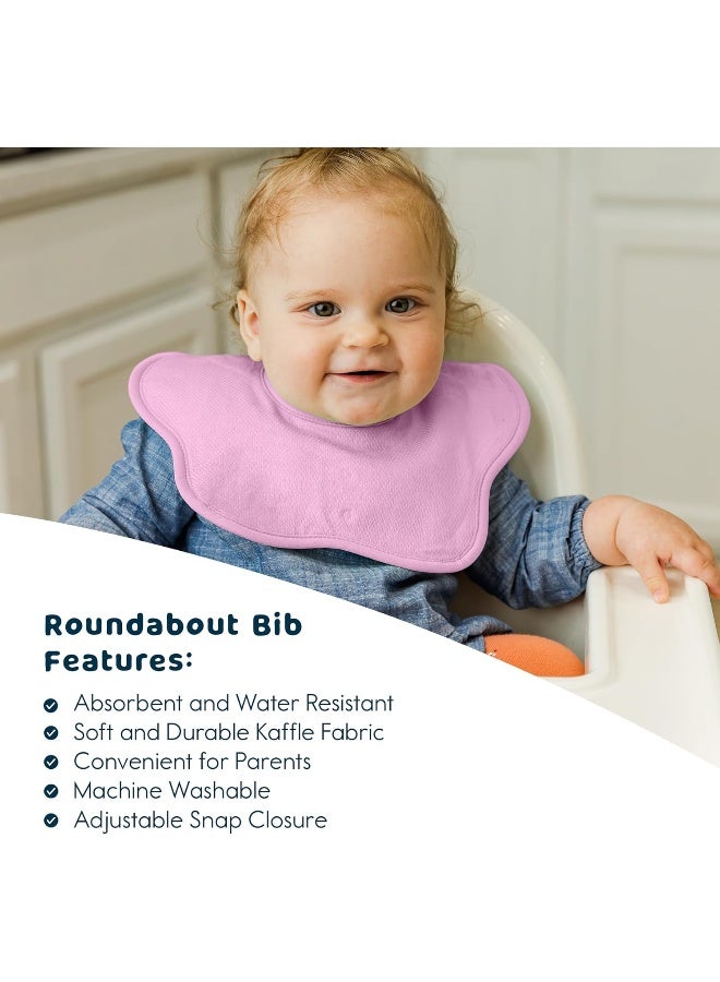 Tiny Twinkle Roundabout Drool Bibs - 360 Rotating Waterproof and Absorbent Teething Baby Bibs - Image 2