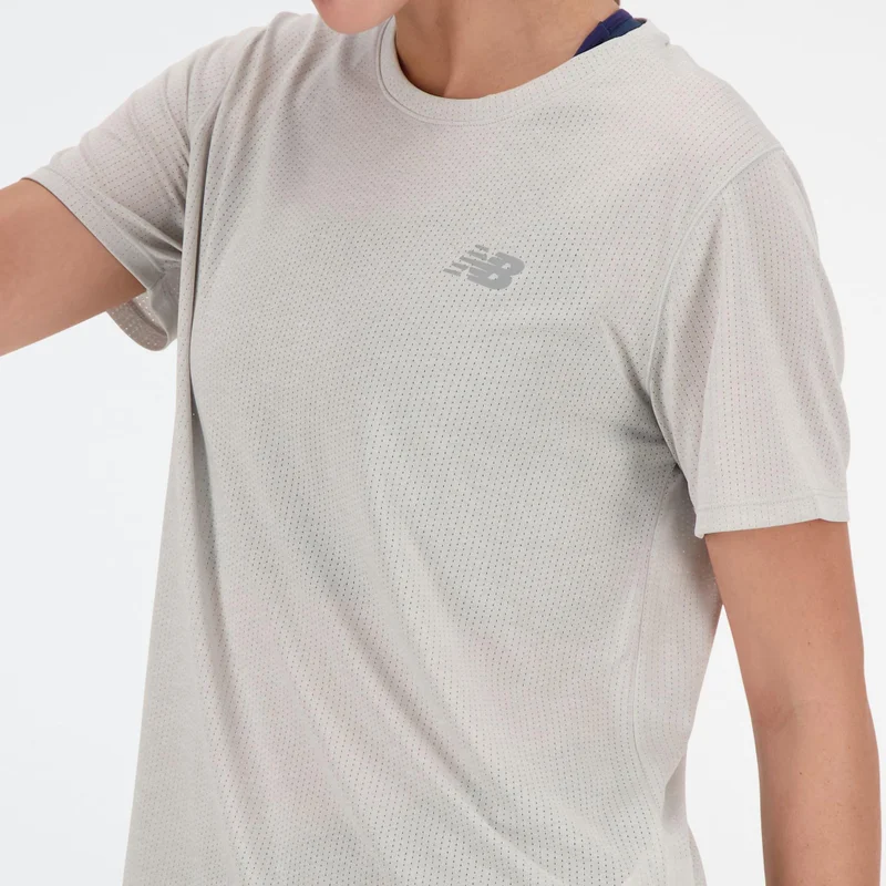 New Balance Ash Heather Women's RC Essential T-Shirt for Women | Best Price UAE