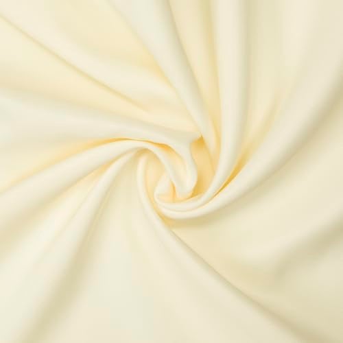 Gee Di Moda Fitted Tablecloth - 72 x 30 Inch Ivory Fitted Table Cloth for 6 Foot Rectangle Table - Heavy Duty Washable Fabric - for 6 Ft Buffet Holiday Party Dinner Wedding & Trade Show - Image 4