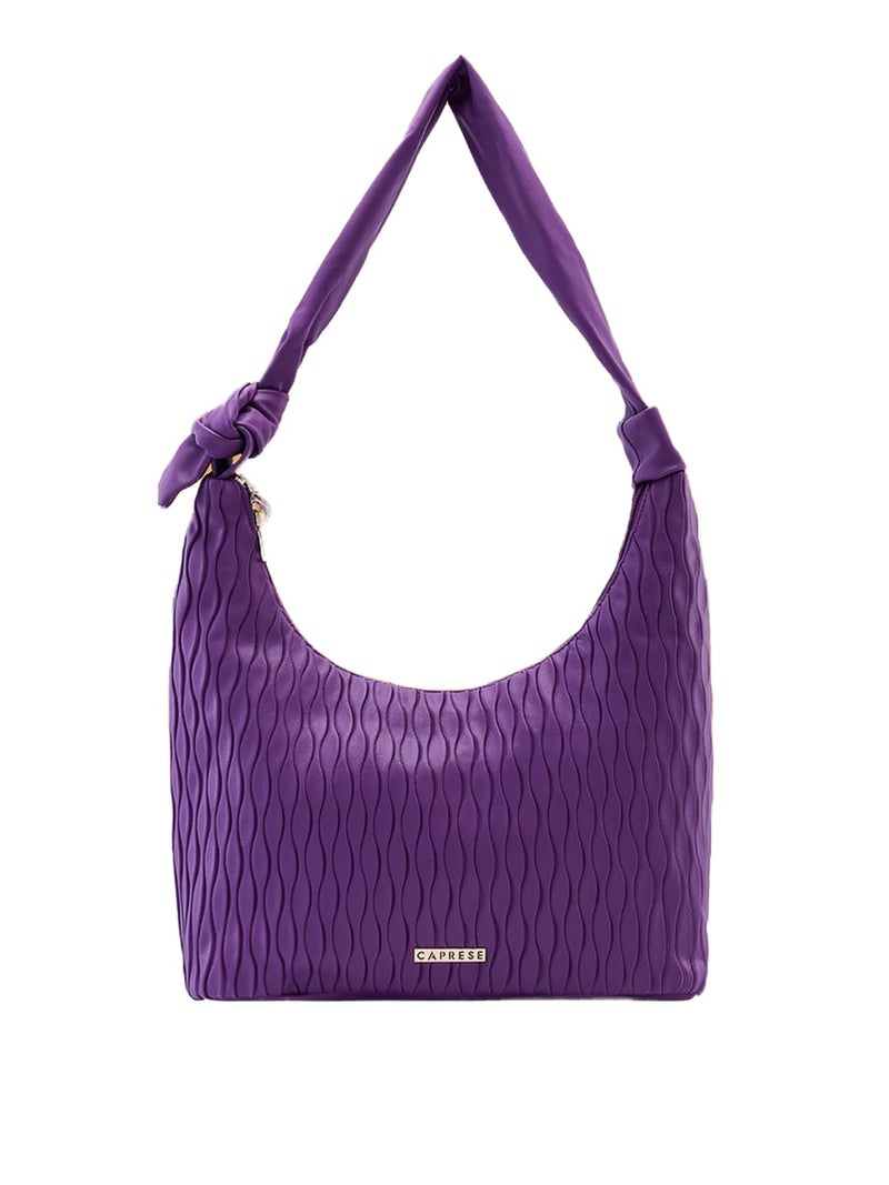 Caprese Shelbee Hobo Bag for Women (Large, Purple) - Image 1