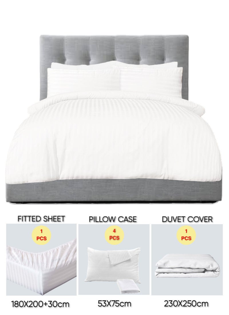 6 Pieces King Size Duvet Cover Set
