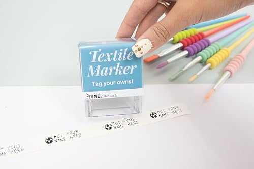 Mine Stamp Clothing and Book Marker | Personalised Clothing Marker for Adults and Children | Personalised Name Stamp for Children's Clothing - Image 4