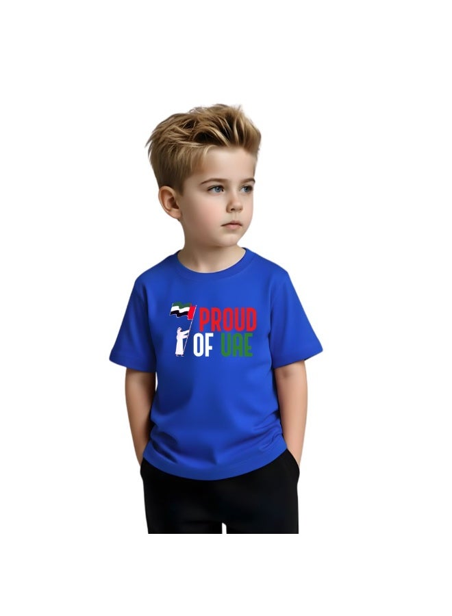 PRINTSHOP4ME UAE Boys' Cotton T Shirt | Round Neck | Short Sleeve | Regular Fit | Casual Wear | Daily Activities | Outdoor Travel | Events - Image 3