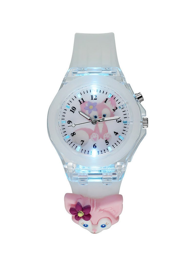 هاويو 2 جهاز كمبيوتر شخصي ساعات الأطفال,3D جميلة كرتون الرقمية الرياضة ساعة السيليكون ساعات المعصم أفضل هدية للفتيات 3-11 سنة من العمر الأولاد,الوقت التدريس سهلة القراءة الوقت بوضوح في الليل - Image 2