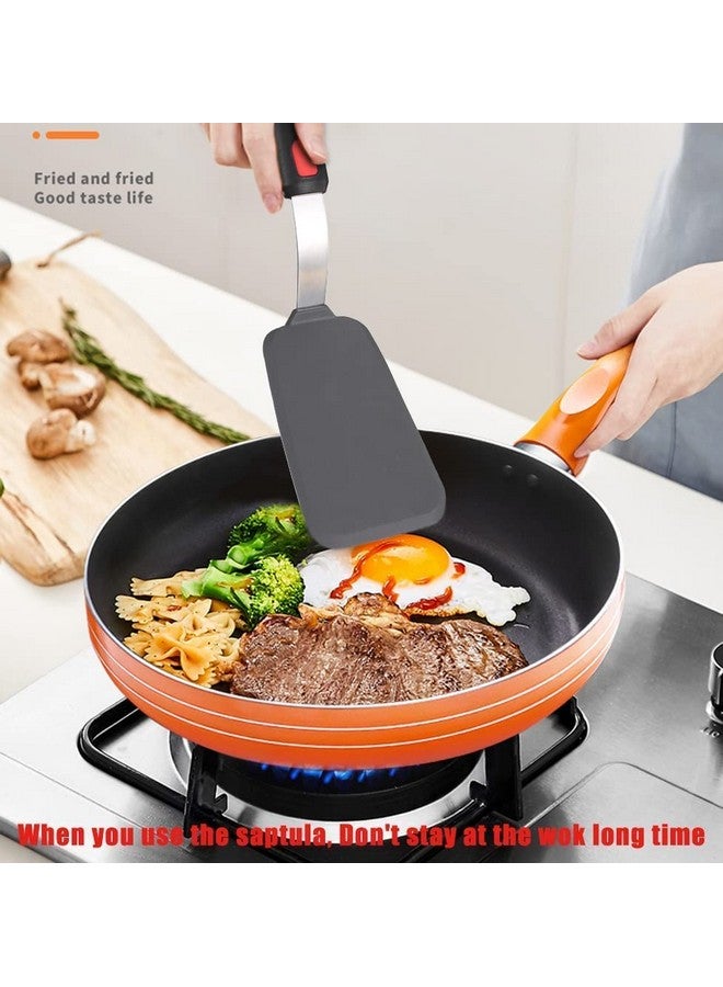 Baskety مجموعة ملعقة سيليكون باكستي - ملعقات سيليكون مرنة مقاومة للحرارة حتى 480 فهرنهايت - مجموعة أدوات الطهي السيليكون - ملعقات البيض، مقلبات الفطائر، ملعقات المطبخ (عبوة من 1) - Image 5