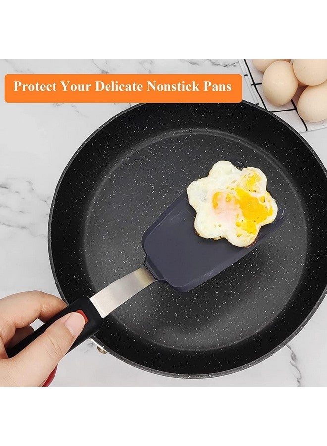 Baskety مجموعة ملعقة سيليكون باكستي - ملعقات سيليكون مرنة مقاومة للحرارة حتى 480 فهرنهايت - مجموعة أدوات الطهي السيليكون - ملعقات البيض، مقلبات الفطائر، ملعقات المطبخ (عبوة من 1) - Image 3