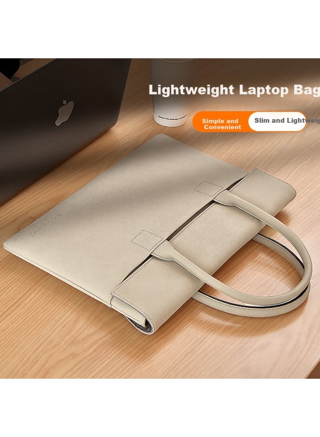 Brinch Laptop Bag For Women, 12/13.3 Inch, Handheld, Suitable For Commuting And Business, Compatible With Apple And Huawei Laptops - Image 3