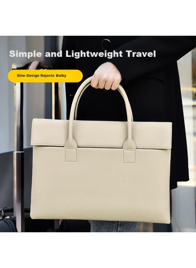 Brinch Laptop Bag For Women, 12/13.3 Inch, Handheld, Suitable For Commuting And Business, Compatible With Apple And Huawei Laptops - Image 2