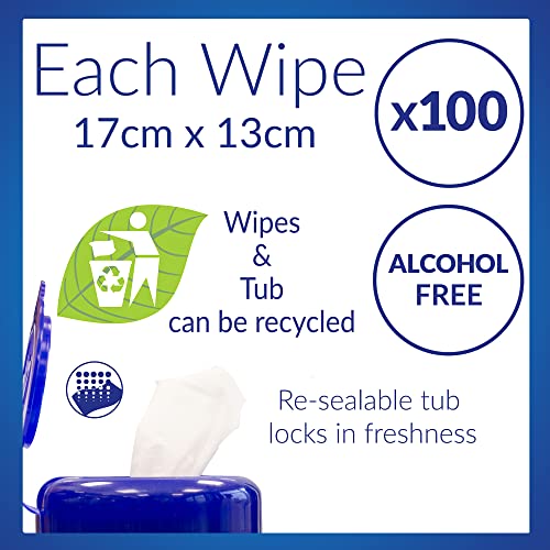 AF PC-Clene - Anti Static Cleaning Wipes - Tub of 100 - Image 3