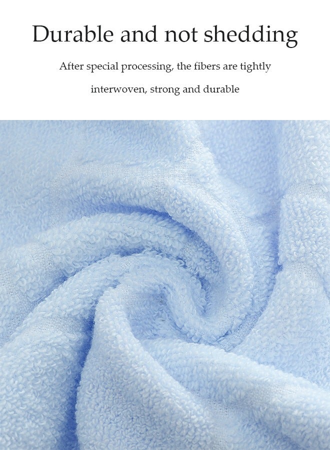 DUNISO 3 Pcs Towel set, cotton absorbent towel, lightweight and durable household towel, soft and quick drying, strong water absorption, equipped with three towel,suitable for hydrotherapy, yoga, fitness, bathroom - Image 2