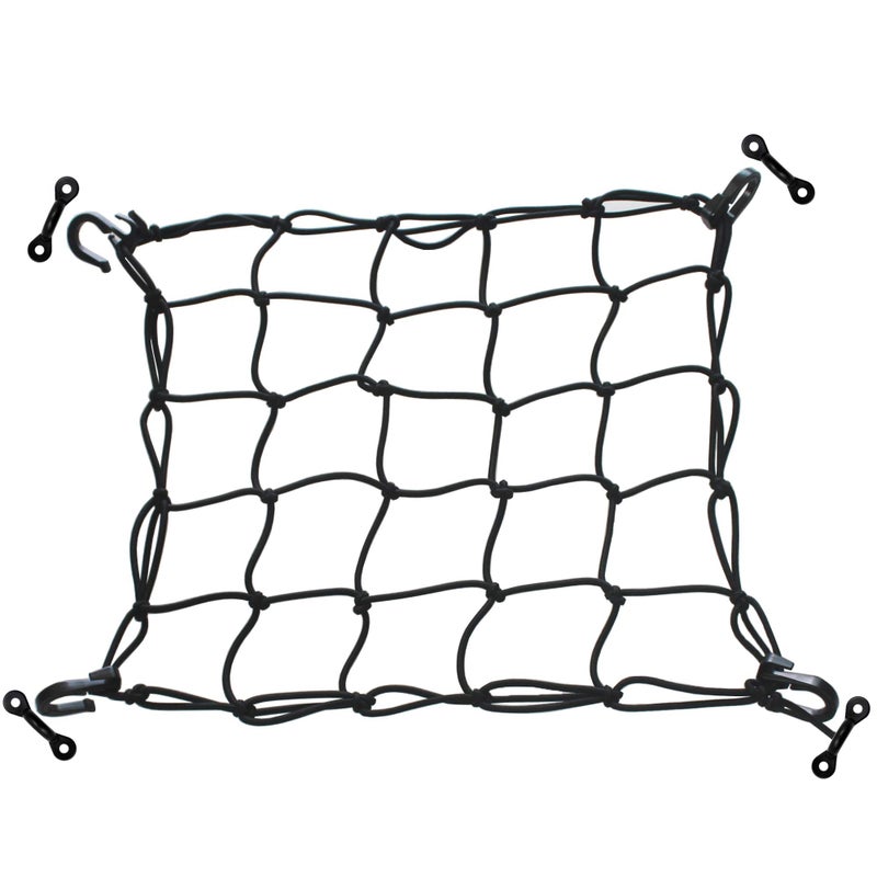 YYST Kayak Deck Cargo Net Kayak Cargo Bungee Net Bungee Cargo Net - Image 4