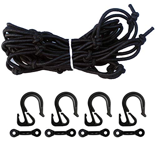 YYST Kayak Deck Cargo Net Kayak Cargo Bungee Net Bungee Cargo Net - Image 3