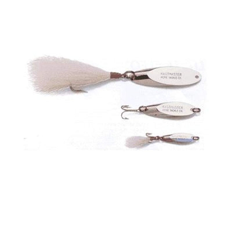 Acme Kastmaster Lure with Buck Tail Hook, Chrome/Blue, 2-Ounce - Image 3