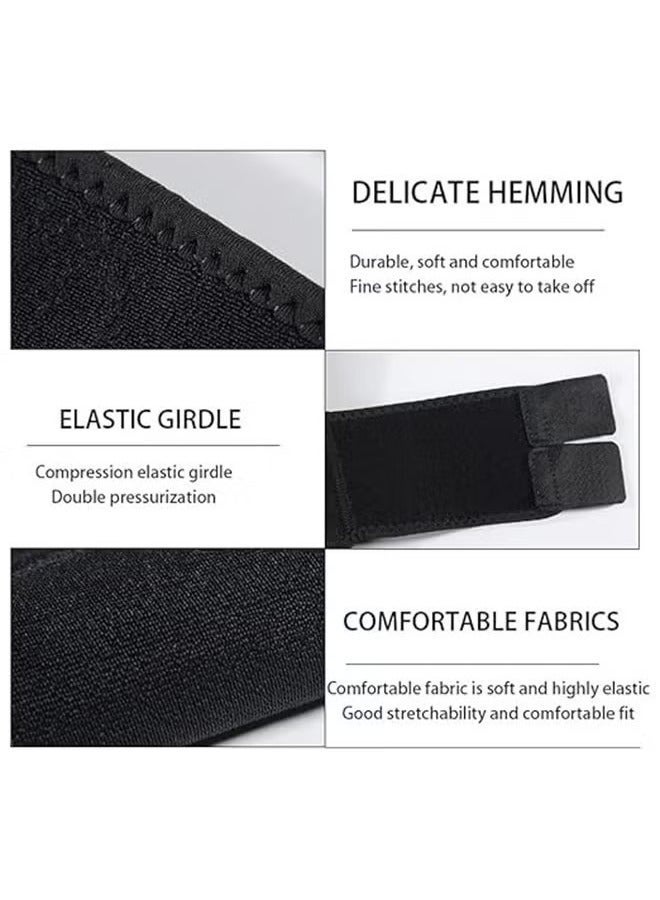 جينجبا سابورت دعامة الكاحل القابلة للتعديل للرجال والنساء - دعامة رياضية لتخفيف آلام وتر الكعب والتهاب اللفافة الأخمصية وإصابات الكاحل، مقاس واحد يناسب جميع أحجام الكاحل، "دعامة الكاحل الرياضية" - Image 4