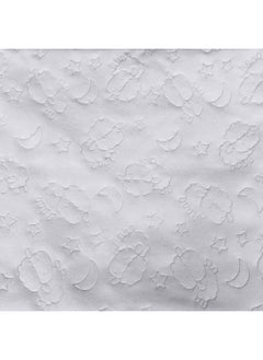 American Baby Company American Baby Company Waterproof Fitted Crib and Toddler Protective Mattress Pad Cover, White  - Image 2