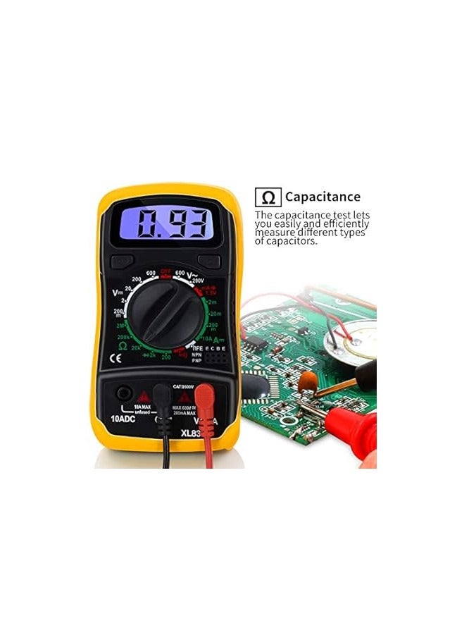 xl830l Professional Portable Digital Avometer AC/DC max 600v  - Image 1