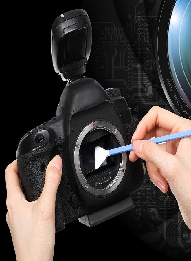 Konohan 45 Sensor Cleaning Swabs Kit - 25mm Bristle, Full Frame Camera Cleaner - Image 4
