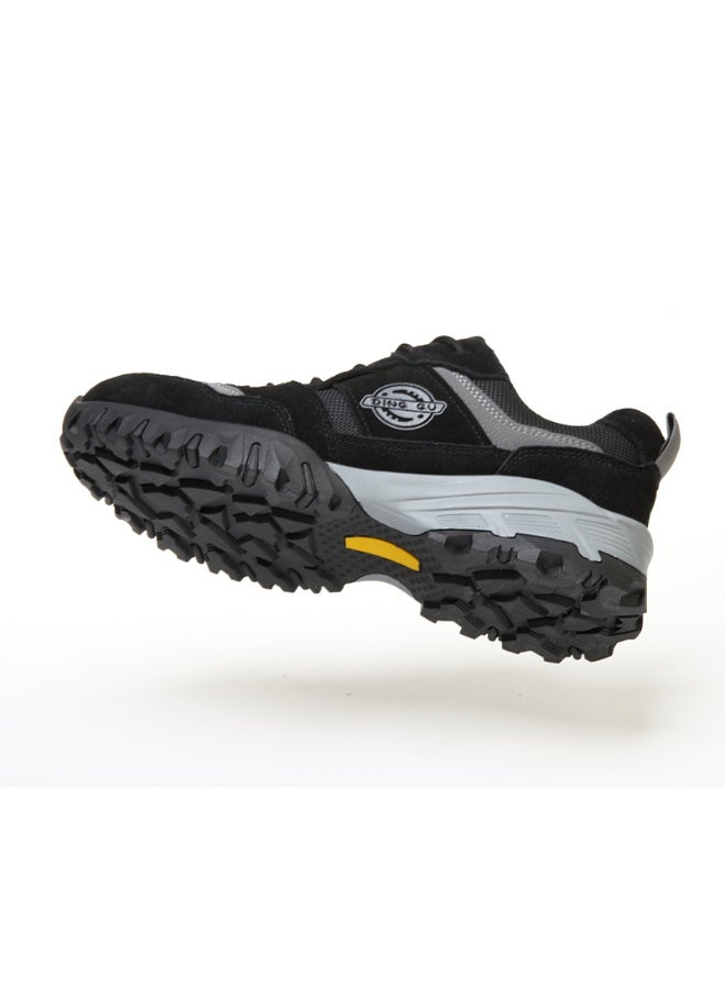 Dinggu Men's steel-toe safety shoes, lightweight and comfortable, puncture-proof and slip-resistant, wear-resistant and durable, comfortable for long periods of standing, lightweight and breathable, work shoes that can also be worn as fashionable athletic shoes. - Image 3