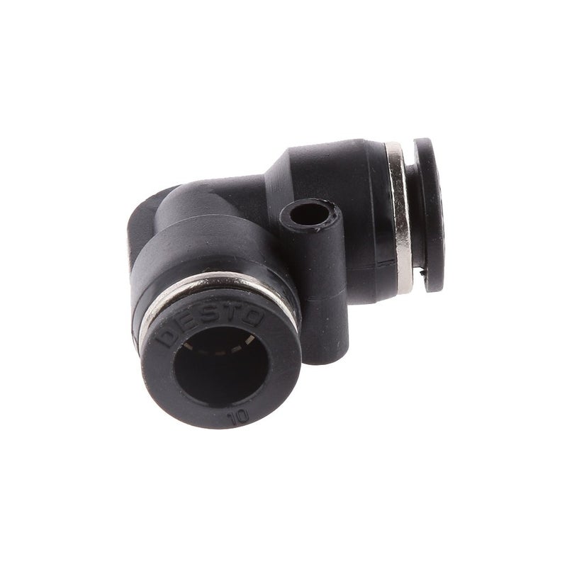 MagiDeal Magideal 10pcs Tube OD 10mm L Elbow Union Pneumatic Connector Air Line Quick Fitting  - Image 4