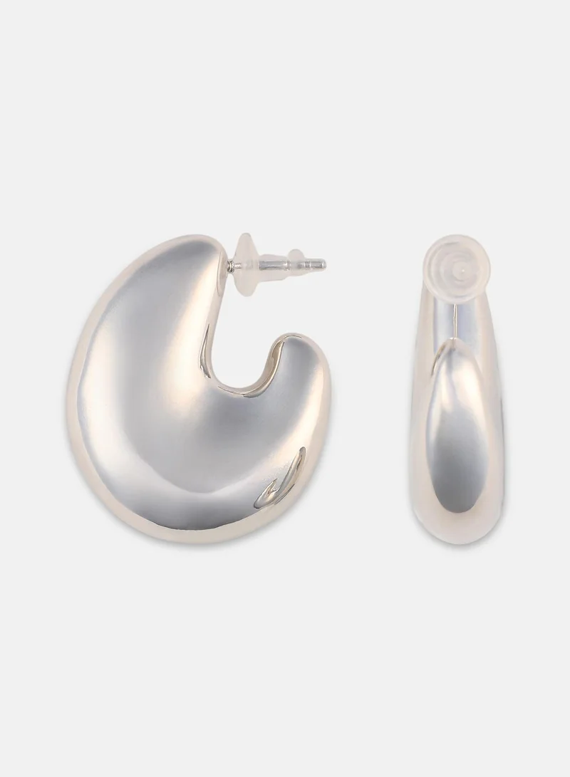 SOHI Chunky-LumÃ© Artificial Hoop Earring Jewellery