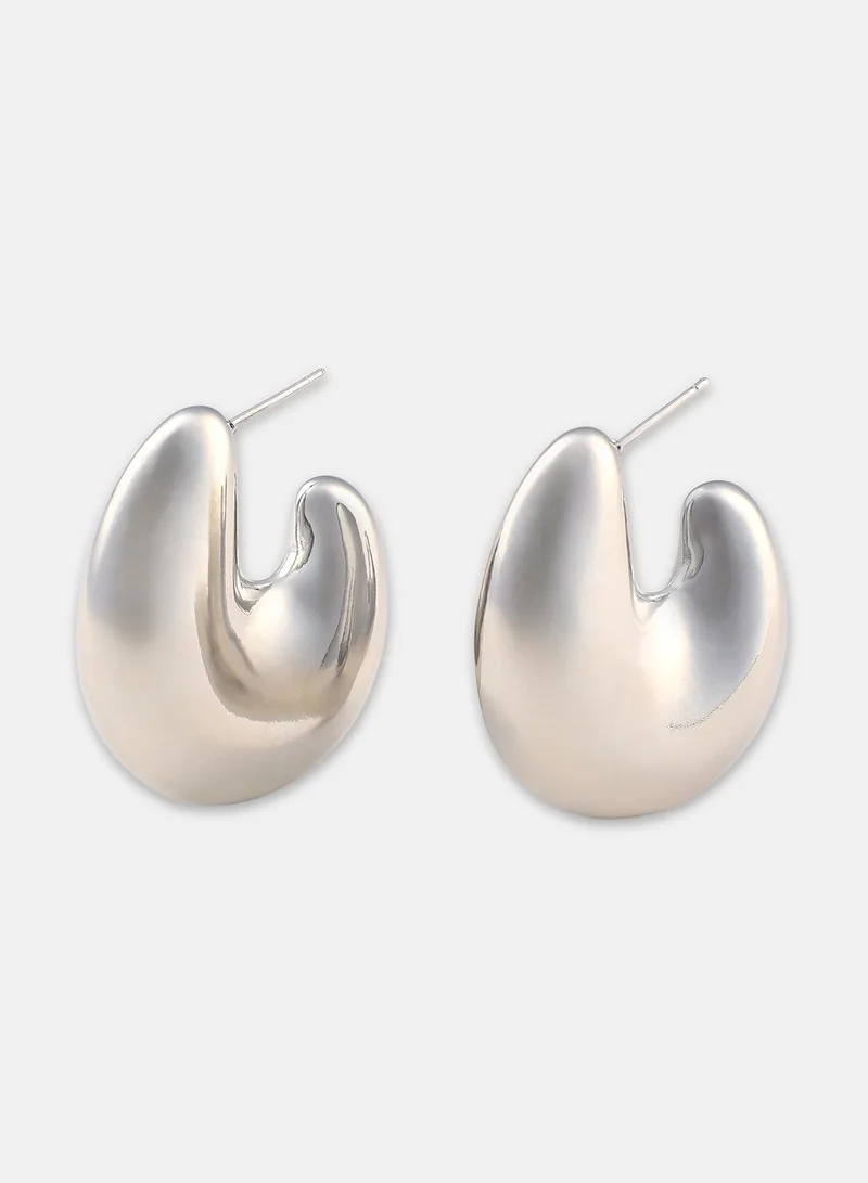SOHI Chunky-LumÃ© Artificial Hoop Earring Jewellery