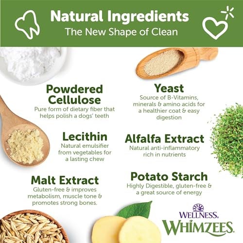 WHIMZEES Wellness Value Box Dog Dental Treats, Natural Chews, Small Size, (89 Count) - Image 5