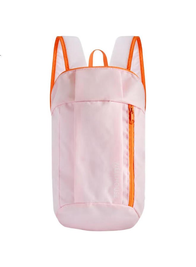 Wellhouse Backpack Outdoor Double Shoulder Bag Children'S Student Bag Travel Bag Hiking Bag Unisex Casual Bag - Cherry Blossom Pink - Image 1