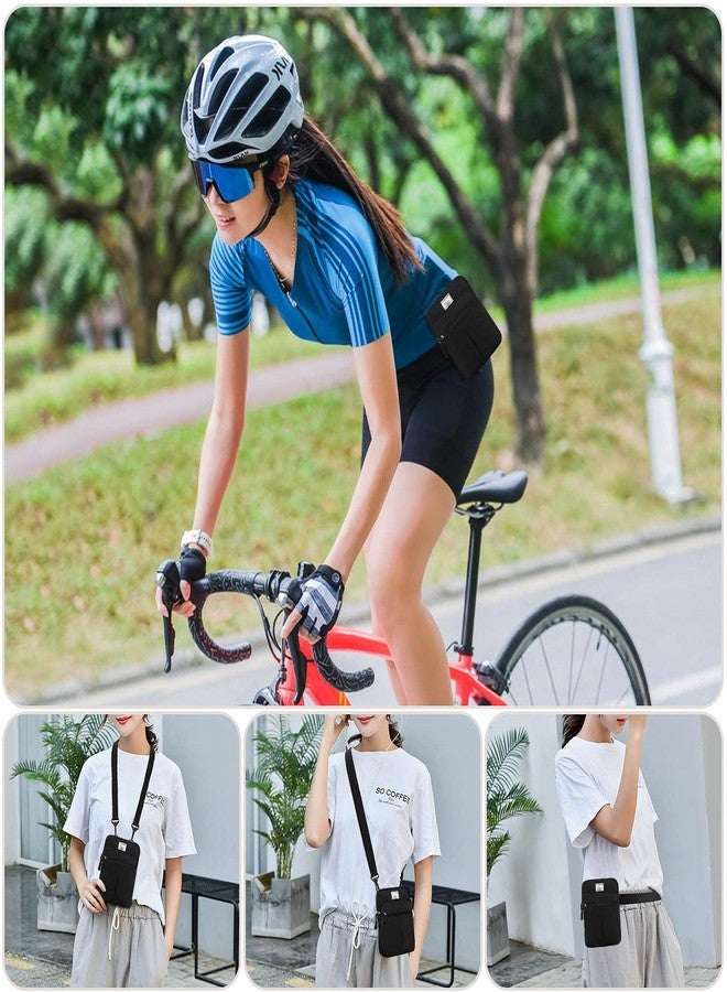 KAMO Multifunction Phone Waist Bag - Diagonal Cross Body Smart Phone Case Outdoor Bag with Triple Zip for Women & Men - Image 5