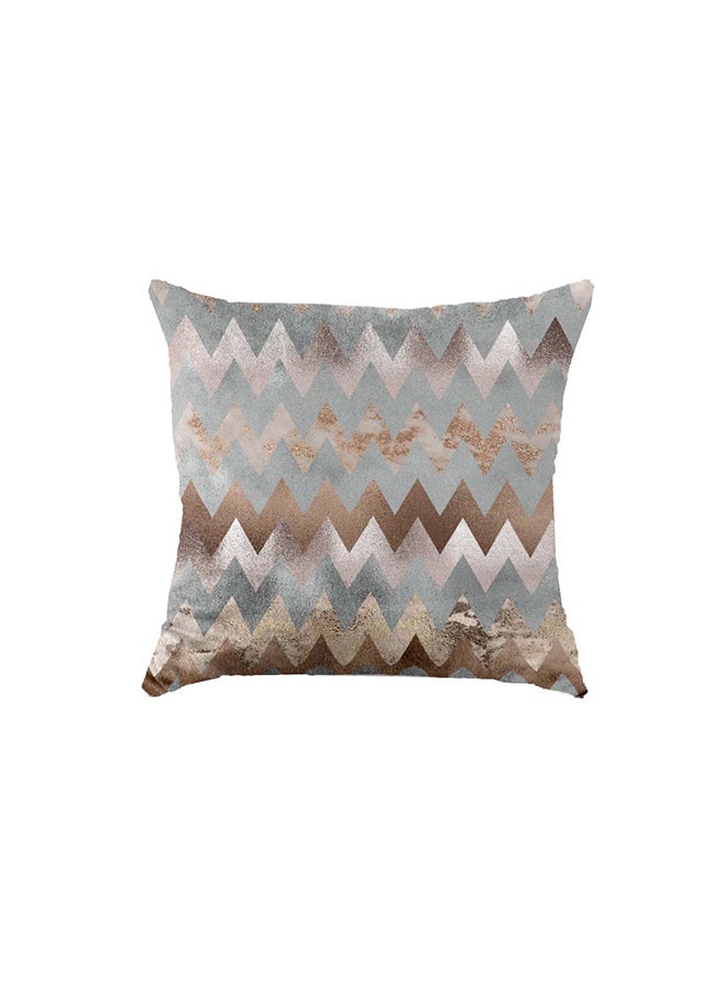 RIZARIES SuperSoft Copper Blush Chevron Throw Pillow 