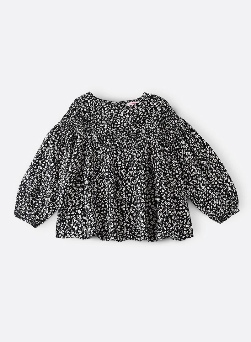 Jelliene Aop Woven Top