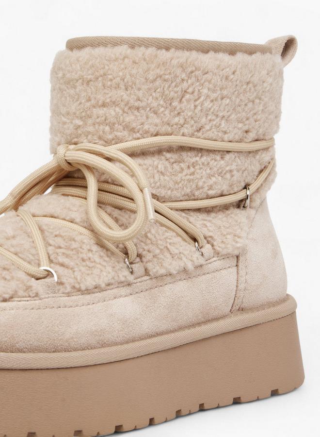 Celeste Women Lace-Up Ankle Boots - Image 4