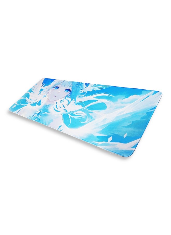 Generic - Mouse Pad XL 70cmx30cmx2mm  – Extended Gaming & Office Mousepad with Non-Slip Rubber Base – Smooth Surface for Precise Control, Durable & Comfortable for Keyboard and Mouse Setup – Ideal for Gamers & Professionals - Image 1