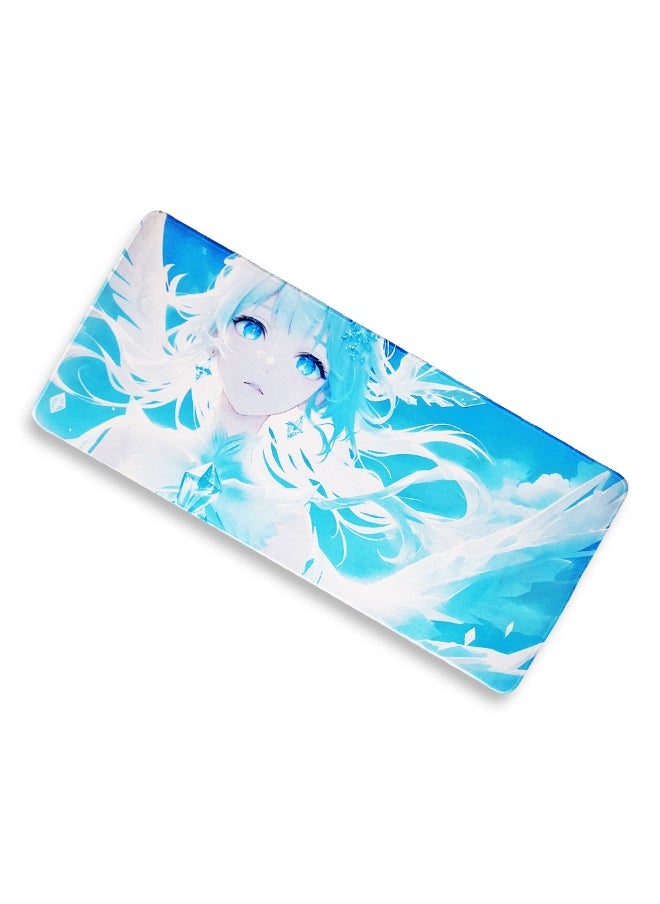 Generic - Mouse Pad XL 70cmx30cmx2mm  – Extended Gaming & Office Mousepad with Non-Slip Rubber Base – Smooth Surface for Precise Control, Durable & Comfortable for Keyboard and Mouse Setup – Ideal for Gamers & Professionals - Image 1