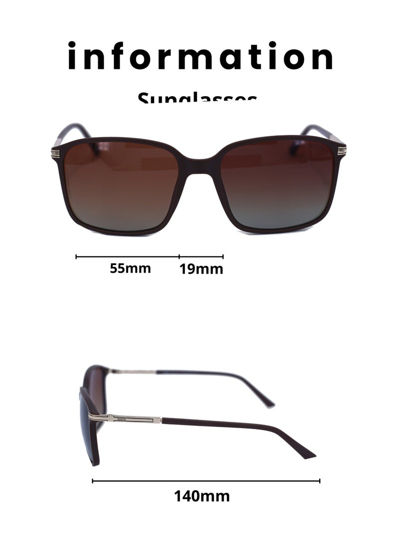 Baleno Wayfarer Frame Sunglasses - Classic and Stylish Design for Every Look | 100% UV Protection | Scratch-Resistant High-Quality Lenses  - Image 5