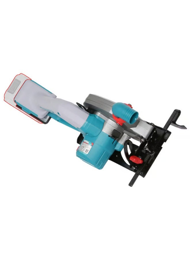 TOTAL 20V Brushless Circular Saw with 4.0Ah Battery & Charger  Industrial Power Tool  High RPM Cutting  Model P203-1 - Image 4