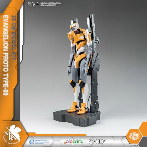 YOLOPARK Evangelion Figure - 7.87 Inch Highly Articulated Humanoid Decisive Weapon Neon Genesis Evangelion Model Kit (EVA-00) - Image 3