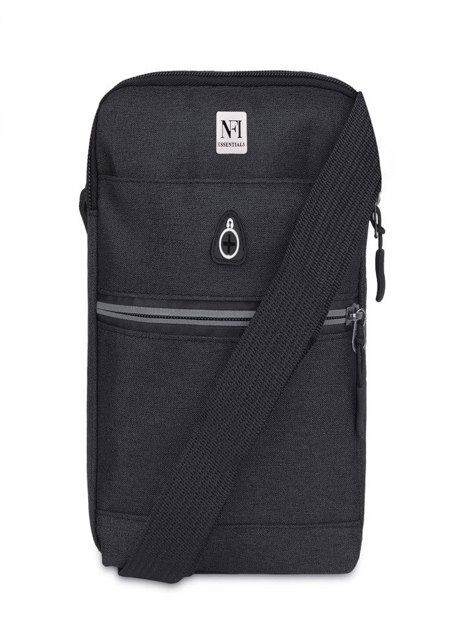 NFI essentials Pack of 2 Unisex Sling Bag Cross Body Bag for Travelling, Business Messenger Bag Travelling Bag one Side shoulder Bag - Image 2
