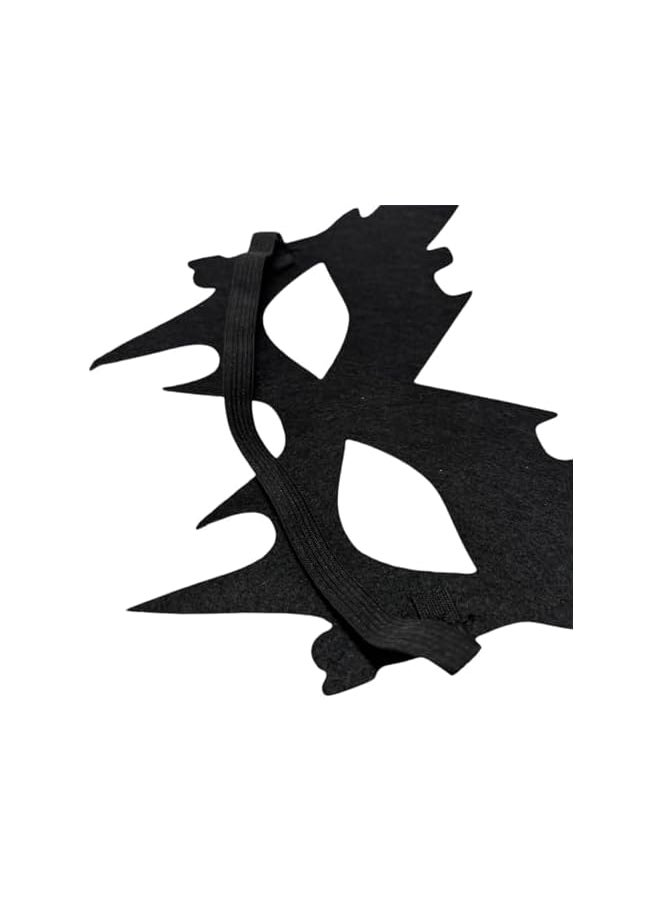 The Bros FAM Bat Eye Mask For Masquerade Halloween Carnival Fancy Dress Party Eye Mask - Bat Mask Adult - Halloween Eye Mask - Halloween Accessories  - Image 2