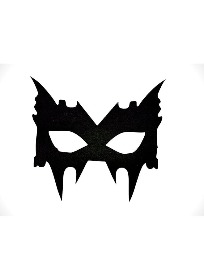 The Bros FAM Bat Eye Mask For Masquerade Halloween Carnival Fancy Dress Party Eye Mask - Bat Mask Adult - Halloween Eye Mask - Halloween Accessories  - Image 1